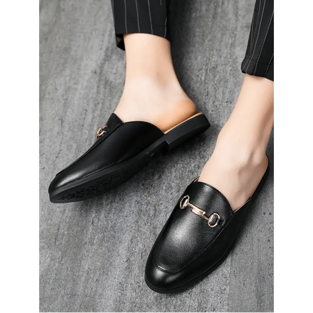 Men’s Leather Slippers 115