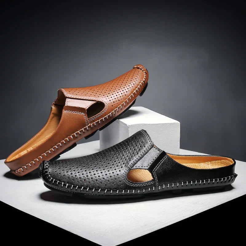 Men’s Leather Slippers 103