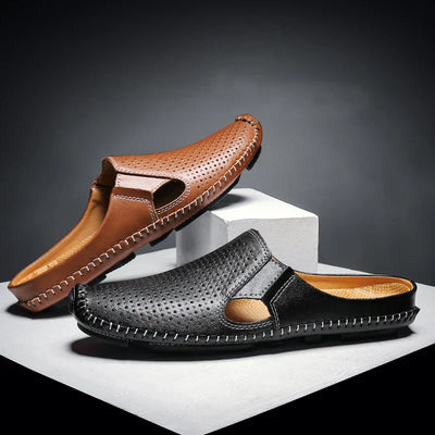 Men’s Leather Slippers 103