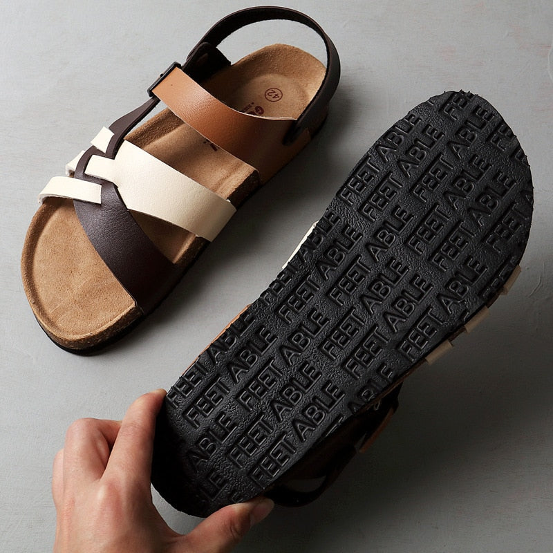 Men’s Leather Sandals 113