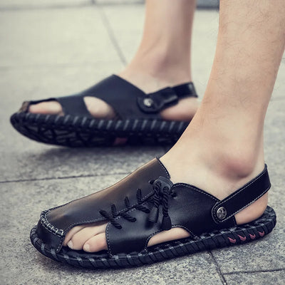 Men’s MYK74 Leather Sandals