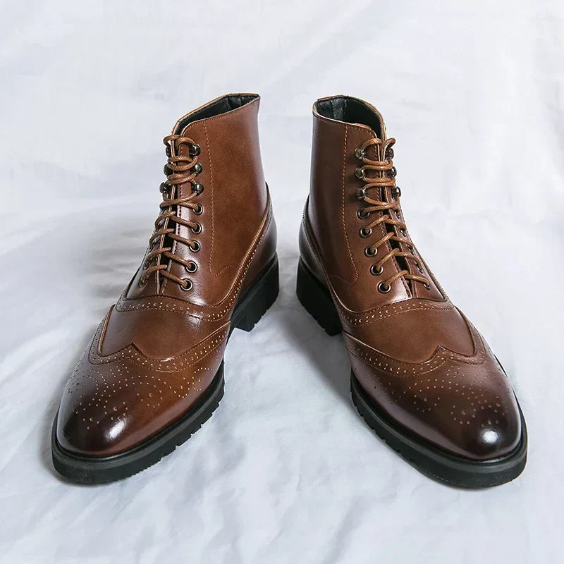 Men’s Leather Boots 267
