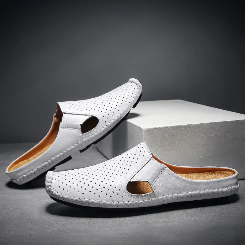 Men’s Leather Slippers 103