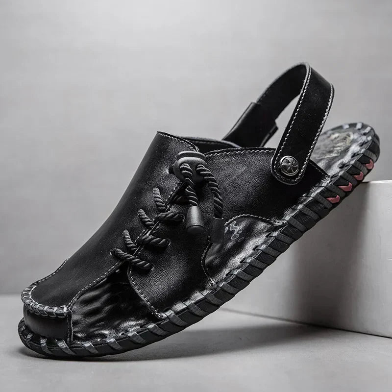 Men’s MYK74 Leather Sandals