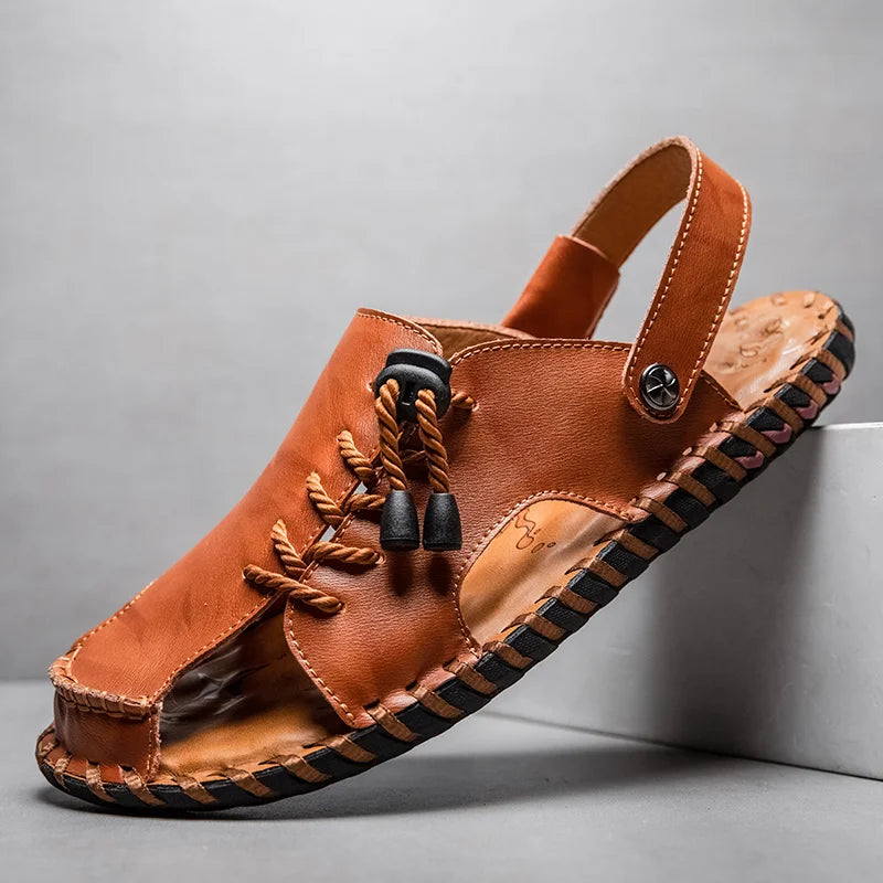 Men’s MYK74 Leather Sandals