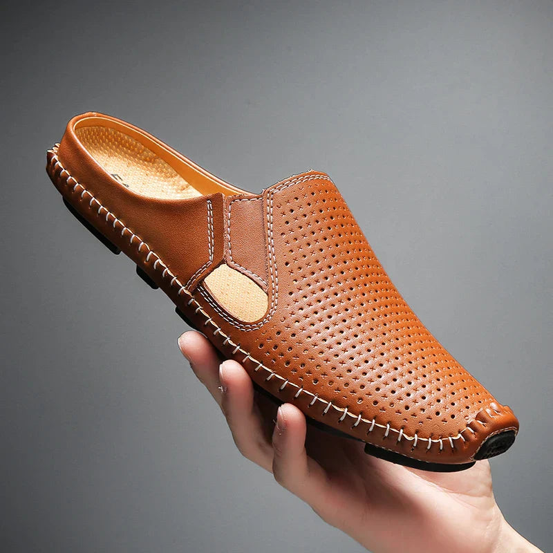 Men’s Leather Slippers 103