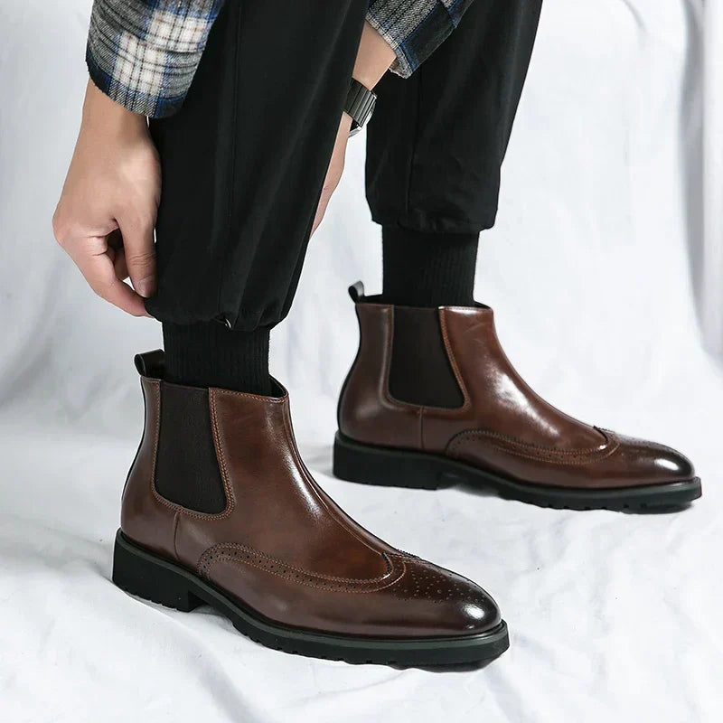 Men’s Leather Boots 643