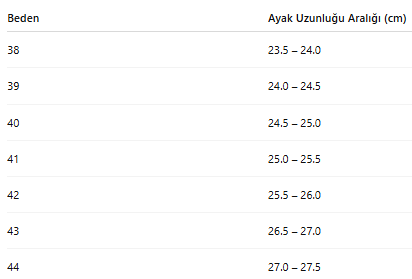 ERKEK AYAKKABI 200