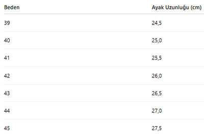 ERKEK AYAKKABI 256