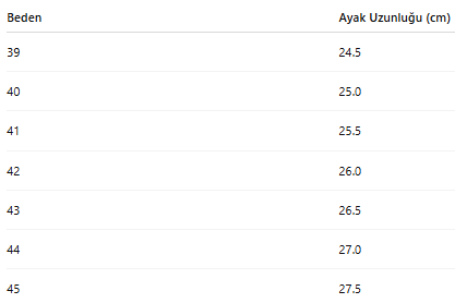 ERKEK AYAKKABI 188