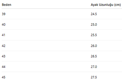 ERKEK AYAKKABI 188