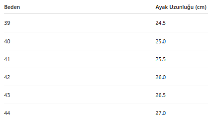 ERKEK AYAKKABI 230