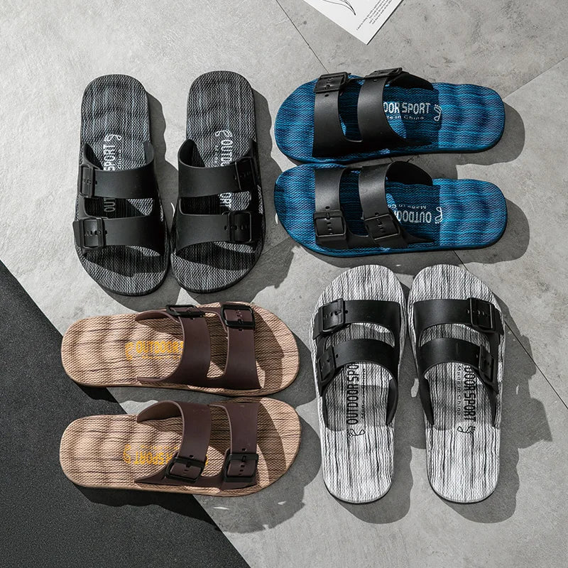 Men’s Leather Slippers 111