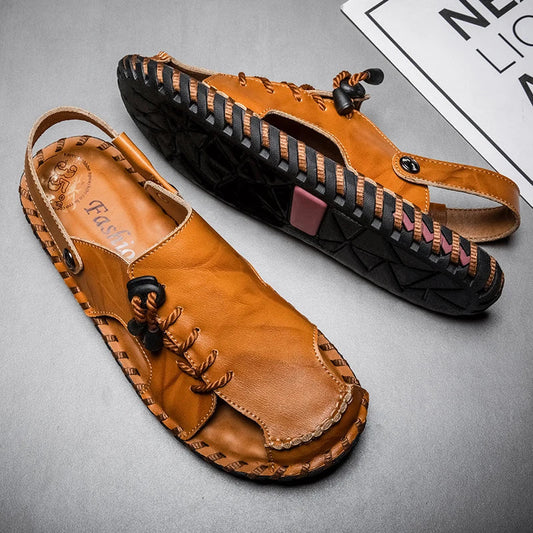 Men’s MYK74 Leather Sandals
