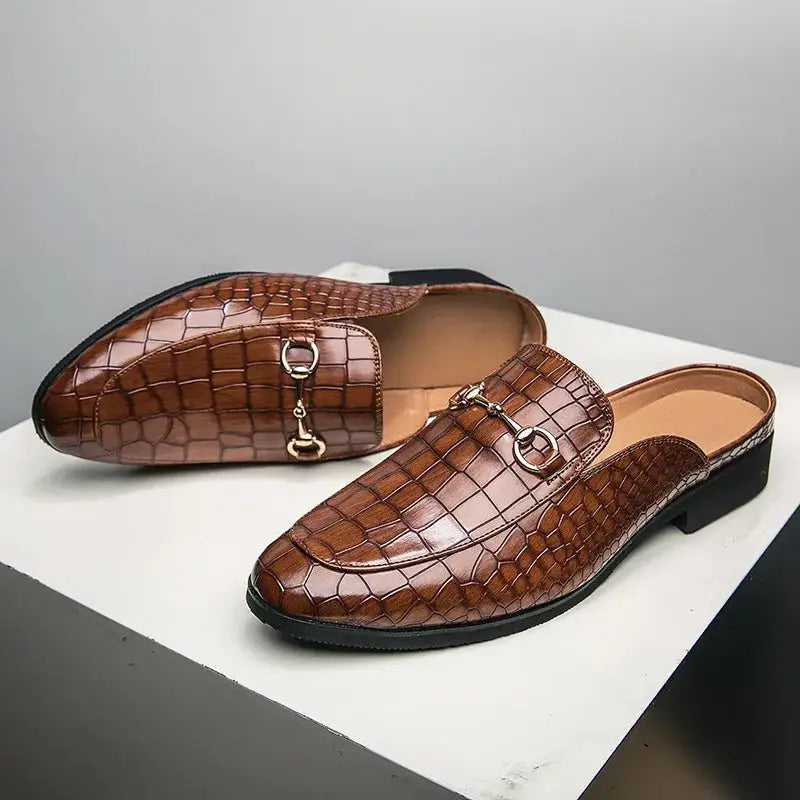 Men’s Leather Slippers 117