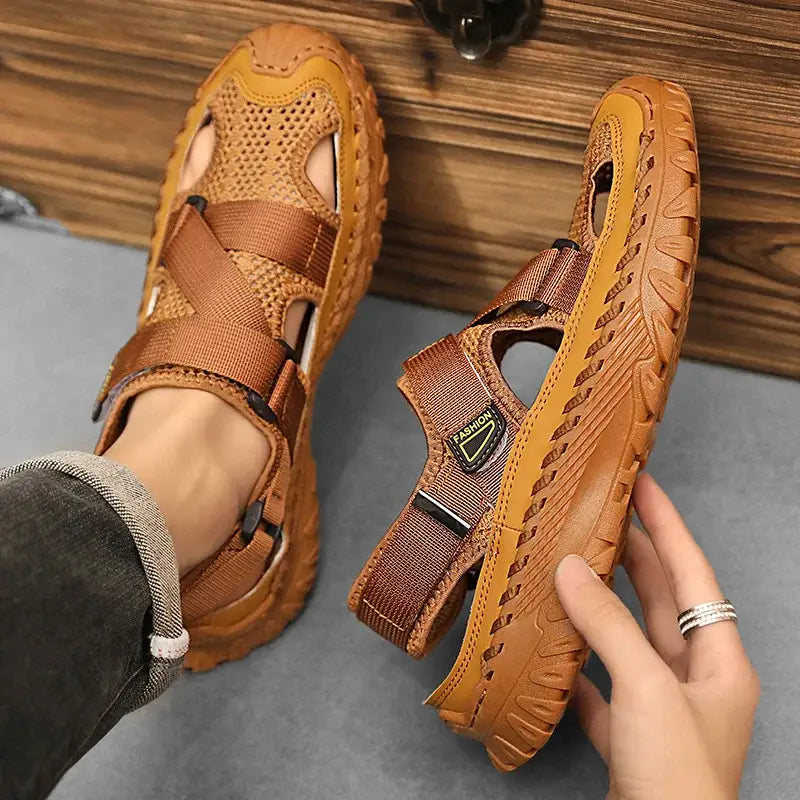 Men’s Leather Sandals 116