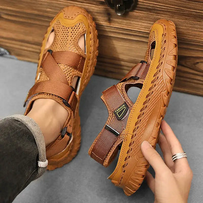 Men’s Leather Sandals 116