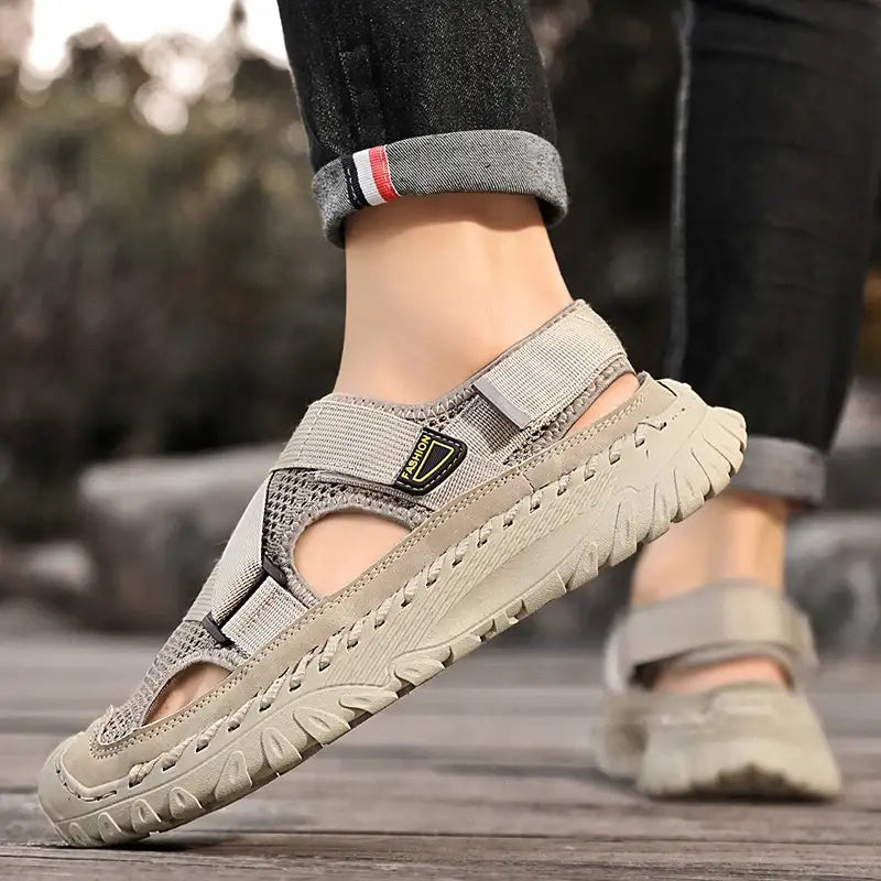 Men’s Leather Sandals 116