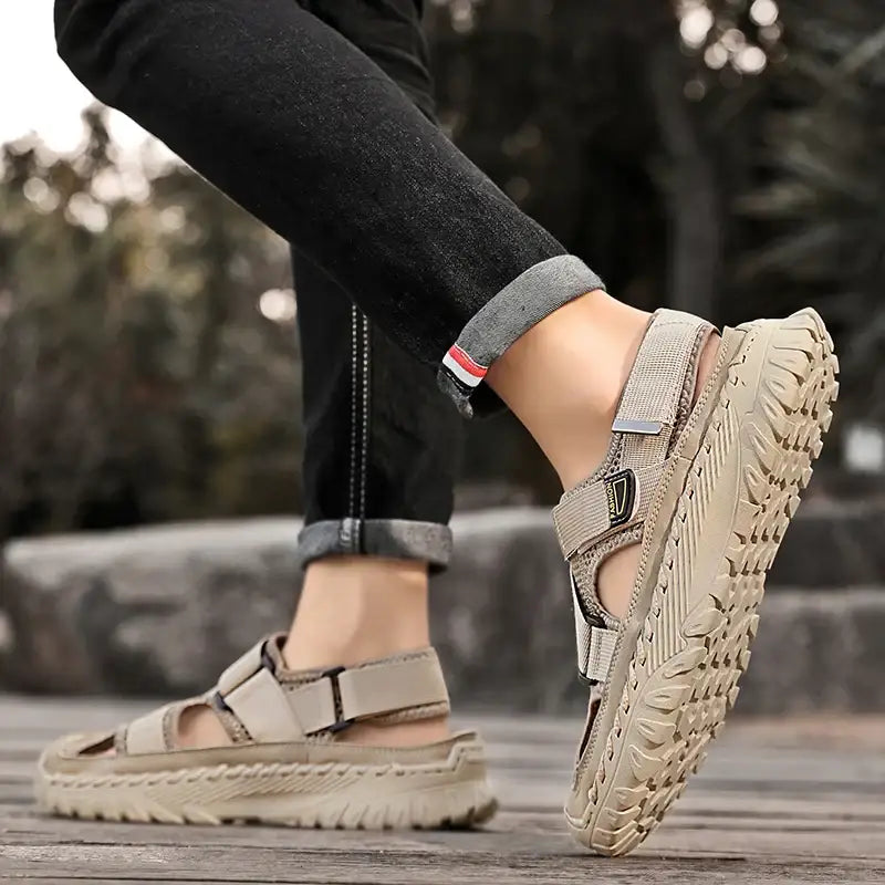 Men’s Leather Sandals 116