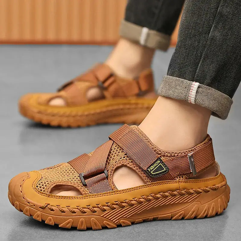 Men’s Leather Sandals 116