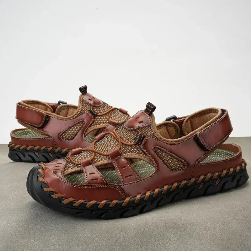 Men’s Leather Sandals 114