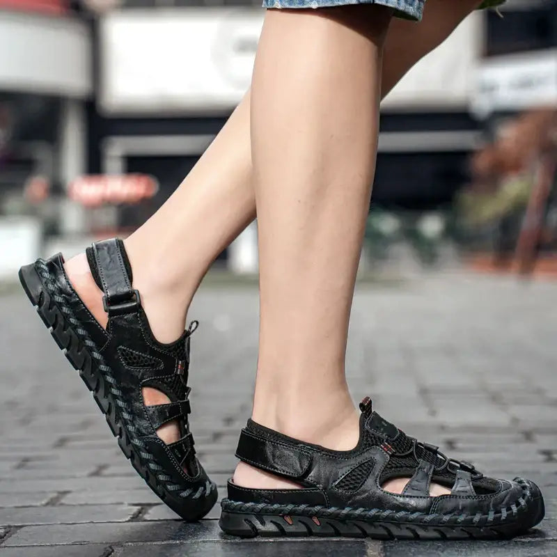 Men’s Leather Sandals 114