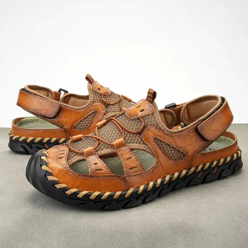 Men’s Leather Sandals 114