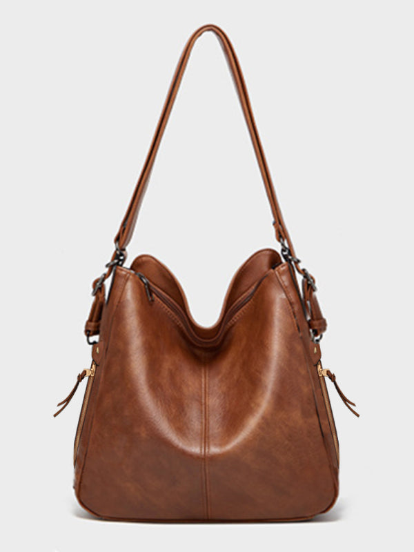 Şık Omuz Çantası - Trend Tote ve Messenger Sırt Çantası