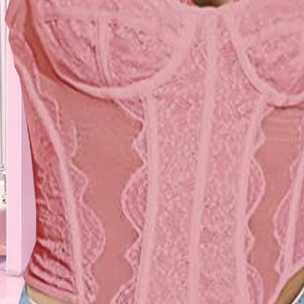 Yaz İçin Dantel Detaylı Açık Sırtlı Şık Tube Top Sütyen