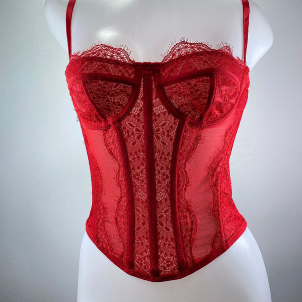 Yaz İçin Dantel Detaylı Açık Sırtlı Şık Tube Top Sütyen
