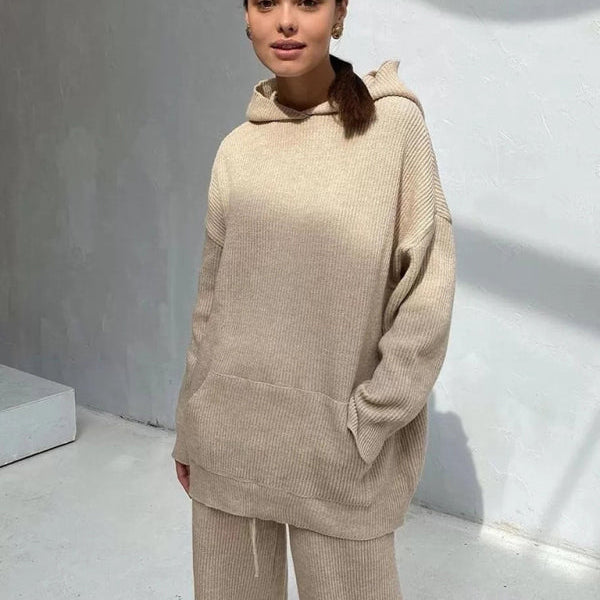 Kadın Spor Sweatshirt İkili Takım - Şıklık ve Rahatlık