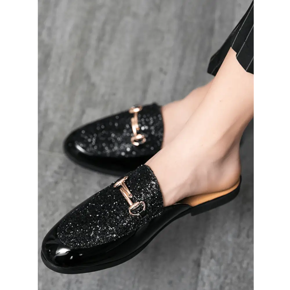 Men’s Leather Slippers 115