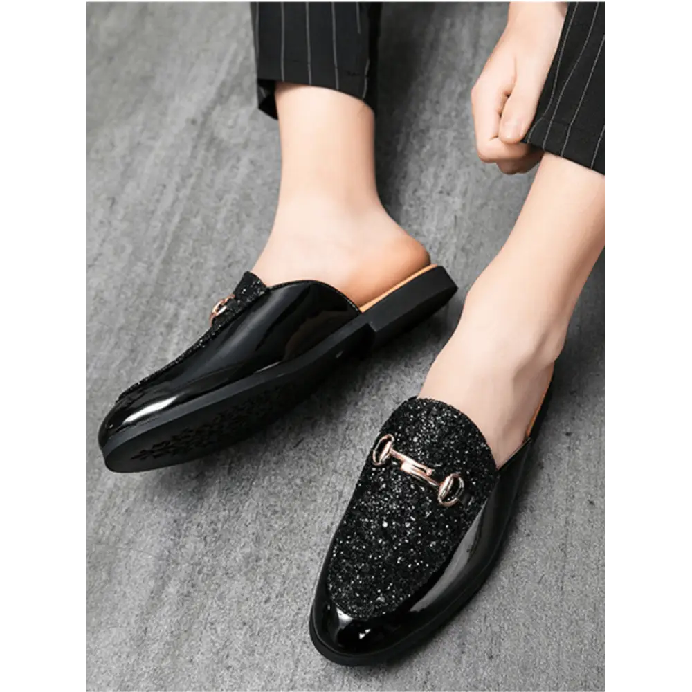 Men’s Leather Slippers 115